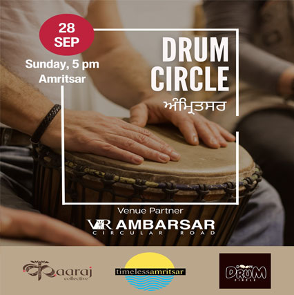 Drum Circle with Timeless Amritsar