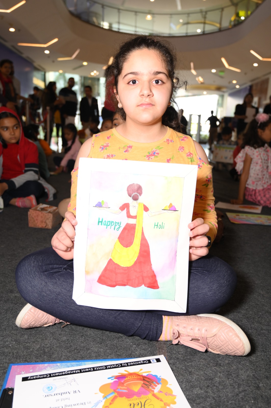 Holi 2023 Drawing competition @ VR Ambarsar on 5th March'23