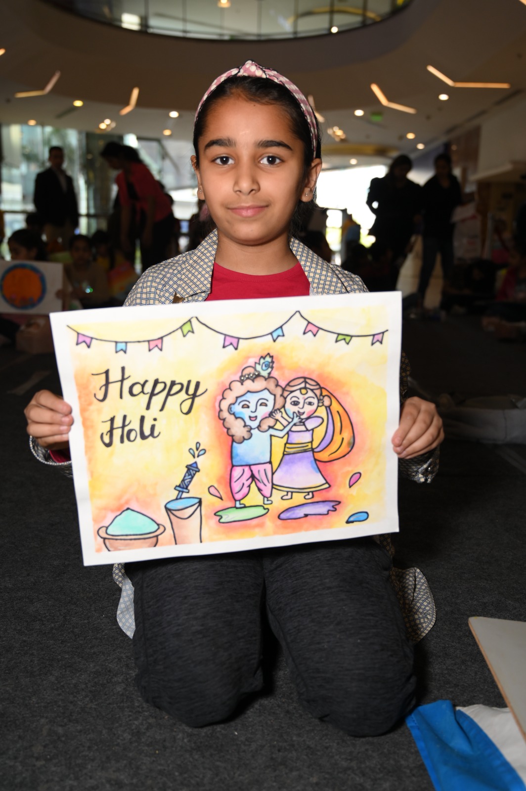 Holi 2023 Drawing competition @ VR Ambarsar on 5th March'23