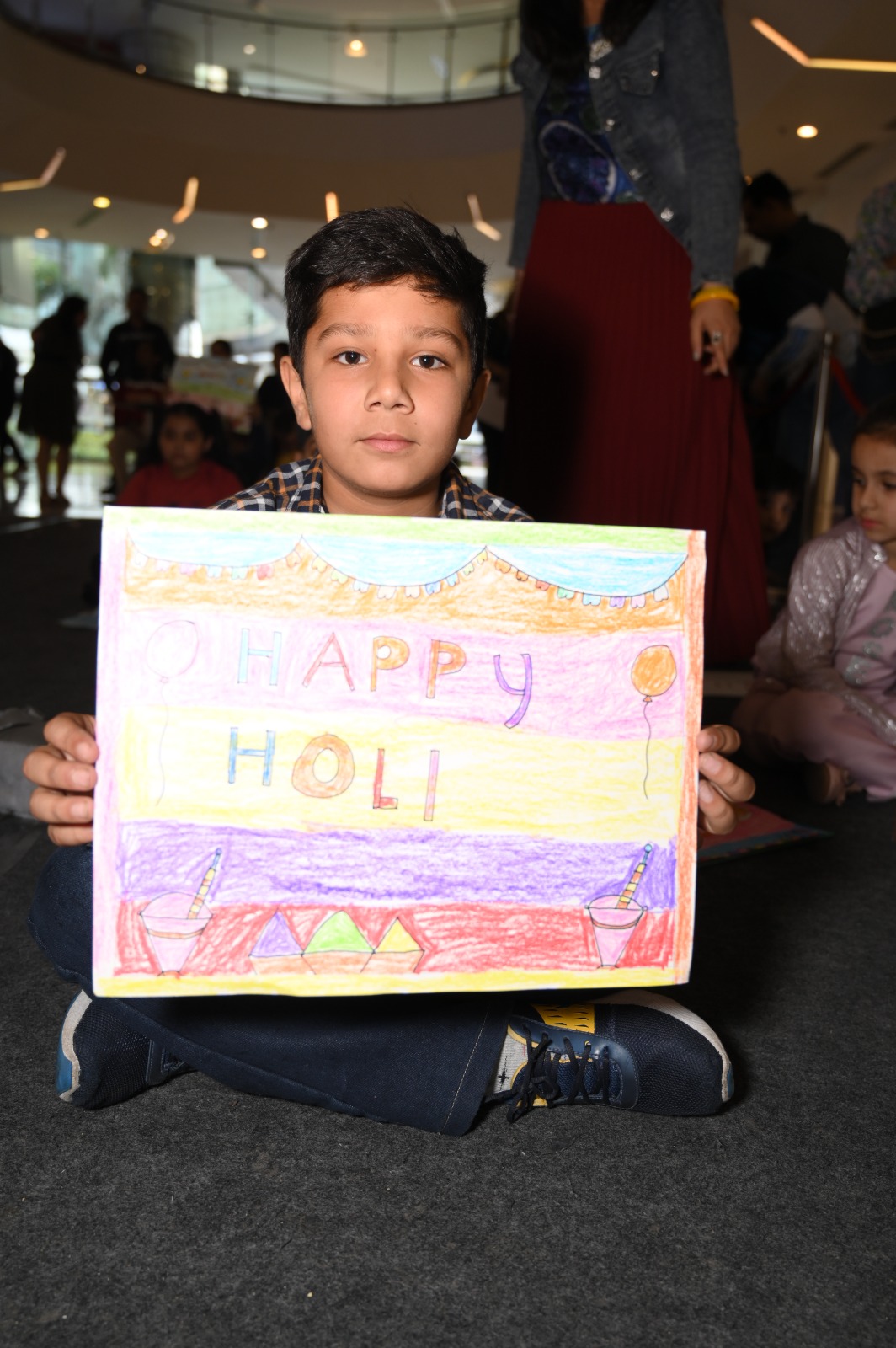 Holi 2023 Drawing competition @ VR Ambarsar on 5th March'23