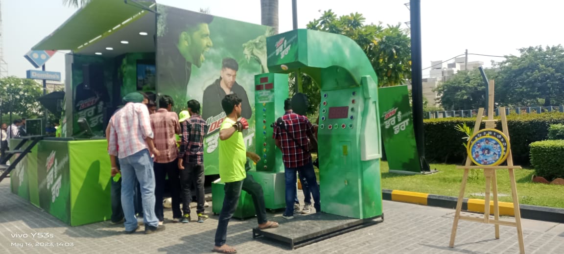 Mountain Dew did exclusive canter activity at VR Ambarsar