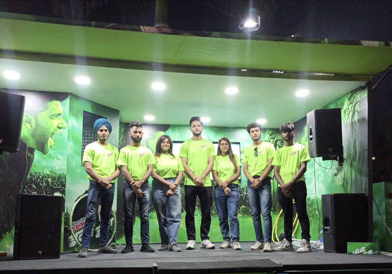 Mountain Dew did exclusive canter activity at VR Ambarsar