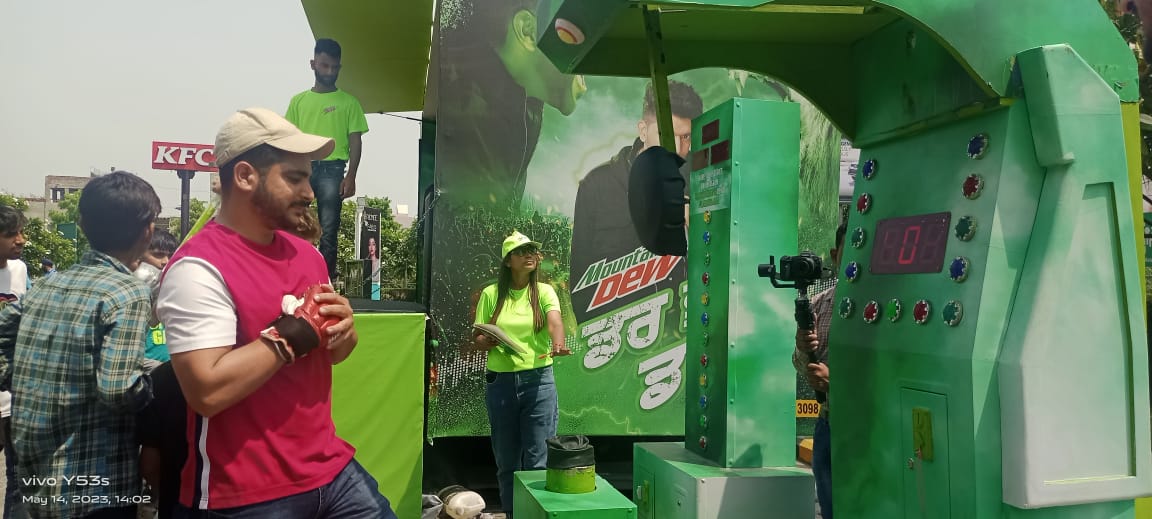 Mountain Dew did exclusive canter activity at VR Ambarsar