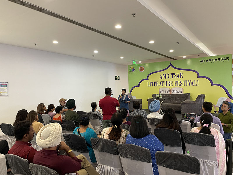 Amritsar Literature Festival (14th Oct - 15th Oct) - VR Ambarsar Punjab Art Initiative 2023