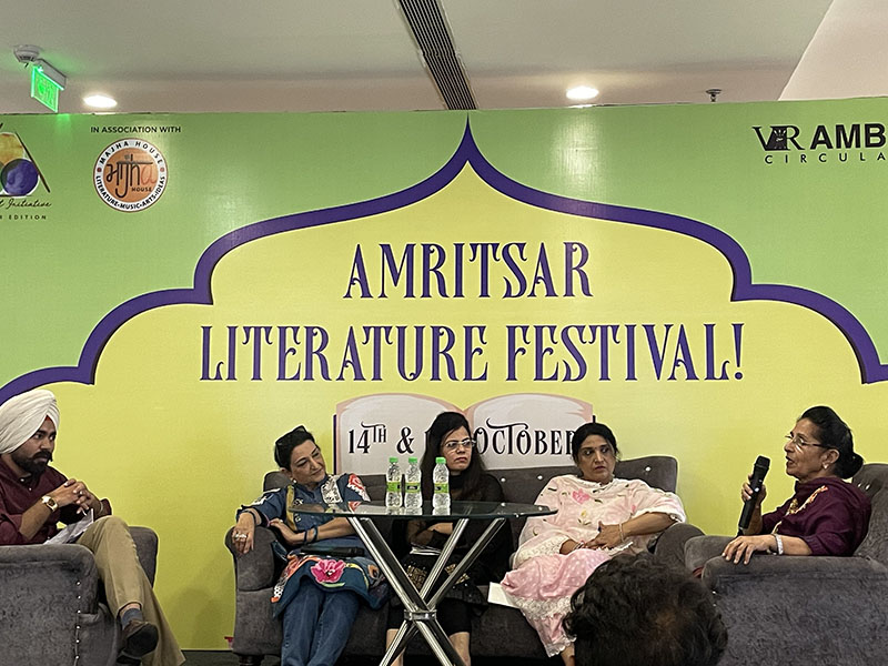 Amritsar Literature Festival (14th Oct - 15th Oct) - VR Ambarsar Punjab Art Initiative 2023
