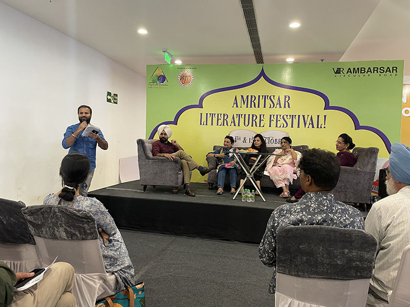 Amritsar Literature Festival (14th Oct - 15th Oct) - VR Ambarsar Punjab Art Initiative 2023