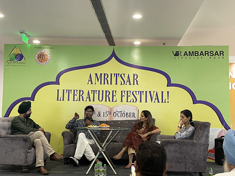 Amritsar Literature Festival (14th Oct - 15th Oct) - VR Ambarsar Punjab Art Initiative 2023