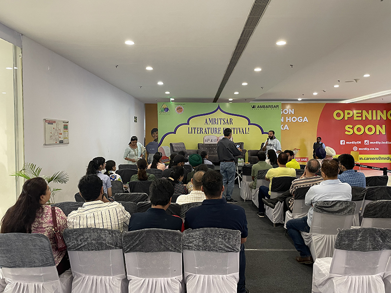 Amritsar Literature Festival (14th Oct - 15th Oct) - VR Ambarsar Punjab Art Initiative 2023