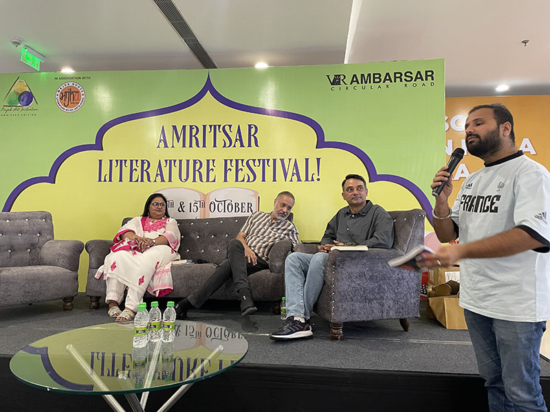 Amritsar Literature Festival (14th Oct - 15th Oct) - VR Ambarsar Punjab Art Initiative 2023